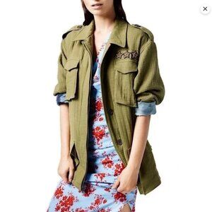 Smythe Olive Green Military Jacket